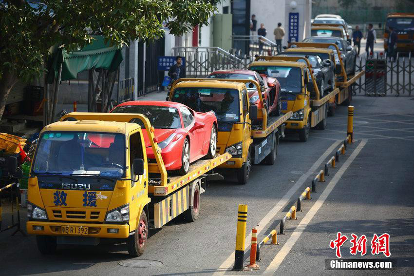 13名香港老头在深圳飙豪车被判刑 (组图)