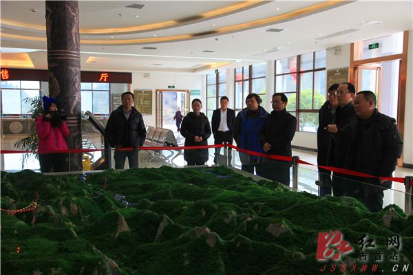 刘珍瑜调研矮寨奇观景区旅游精品线路规划(图