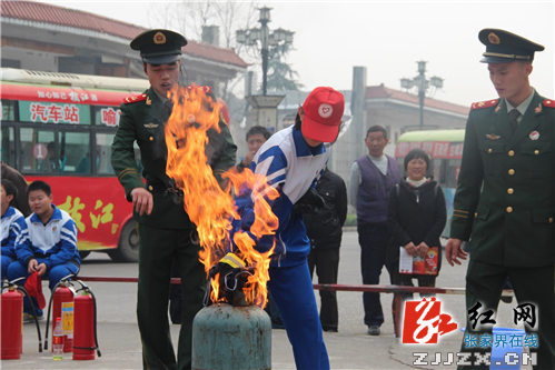 武陵源区积极抢占消防宣传话语权