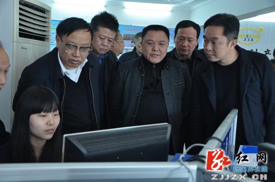 武吉海深入桑植县调研新兴产业发展情况