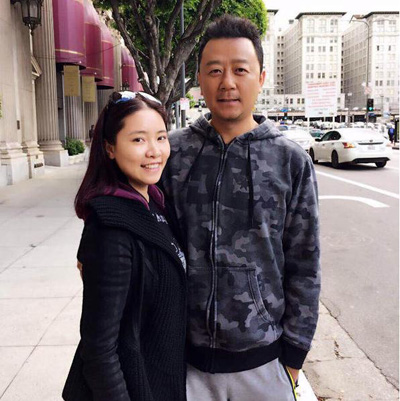郭涛与妻子李燃