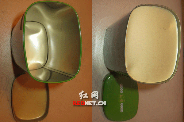 茶叶的铁皮罐体外包装无生产日期、质量检验合格证明、规格等级等信息。