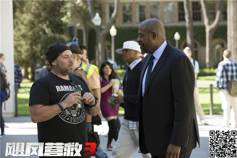 《飓风营救3》导演奥利维尔米加顿和演员福利斯特惠克特