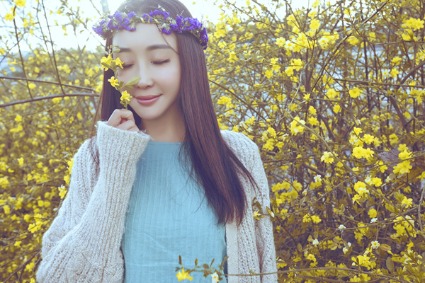 杜若溪-春日写真-化作林中精