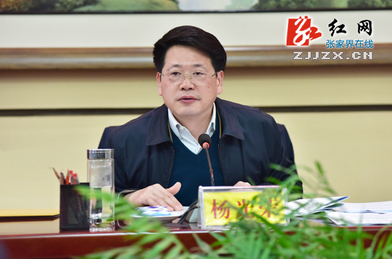 2015年中共张家界市委常委会第四次会议召开