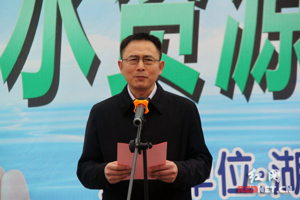 湖南省水利厅厅长詹晓安倡导节约用水