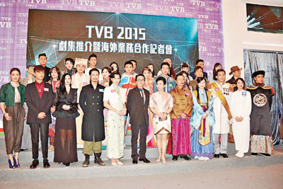 无线昨天动用37位艺人宣传剧集。