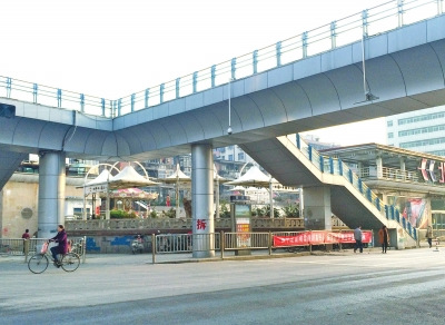 郑州造价804万天桥建成5年被拆除规划局未回应
