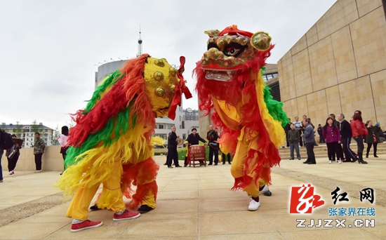 张家界文化广场正式开放 千人文化活动齐上演（图）