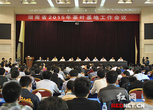 湖南省2015年茶叶基地工作会议在长沙召开