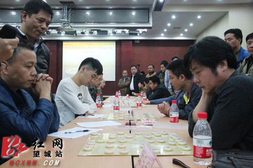 象棋特级国际大师蒋川来望城上演盲棋表演赛