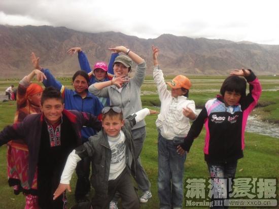 长沙妹子想帮新疆孩子募捐续 爱心物资已到新