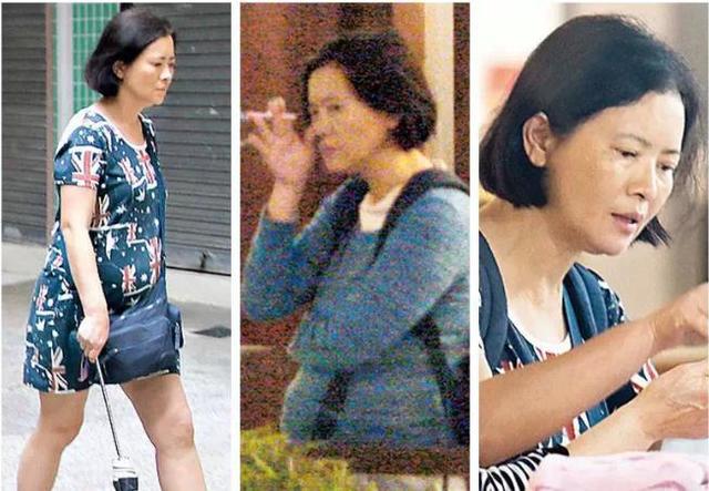 蓝洁瑛受子宫肌瘤困扰现身街头腹部异常凸起