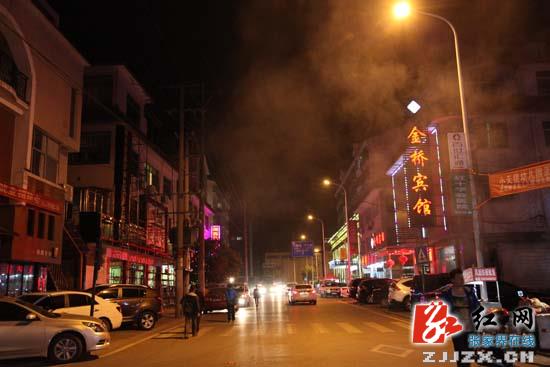 永定区六百盏路灯照亮百姓回家路