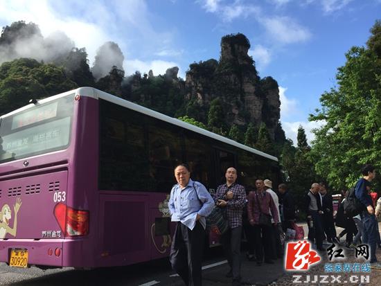 【点赞·五一】武陵源景区244台环保车保障“五一”小长假