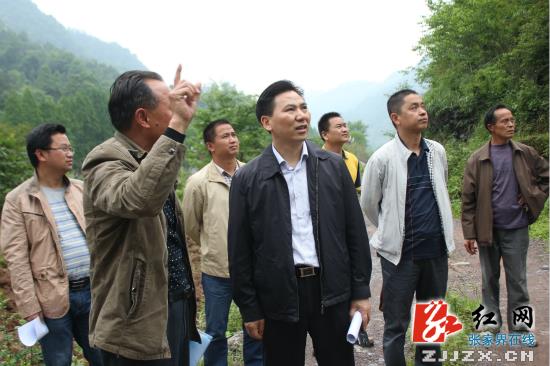永定区：祝云武深入建设扶贫联系点走访调研