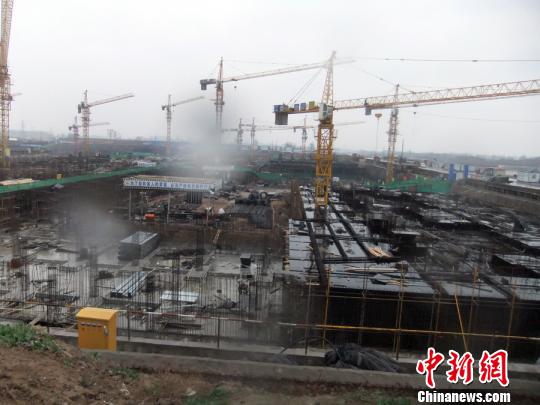 唐庄安置社区基础工程初步完工。　吴扬 摄