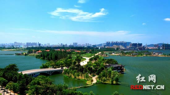 遗爱湖美景（资料图片）
