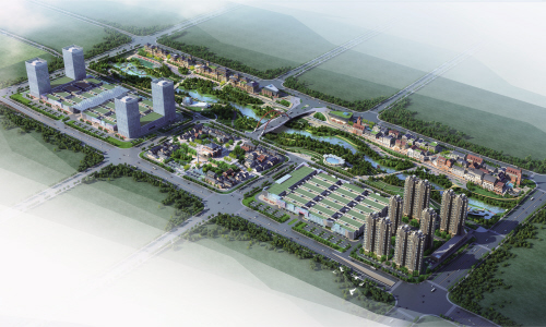 湖南湘江新区金桥枢纽站 崛起万亿商贸产业新城