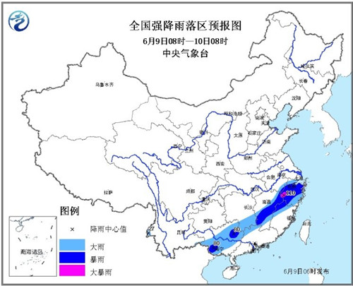 南方多地将有大雨或暴雨华北东北迎来较强降雨