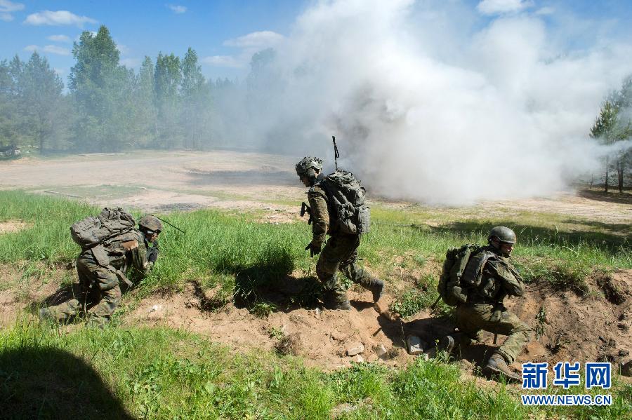 （XHDW）（1）立陶宛举行“马刀打击2015”多国军演