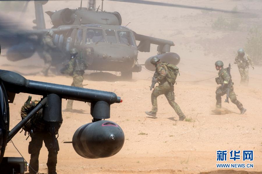 （XHDW）（2）立陶宛举行“马刀打击2015”多国军演