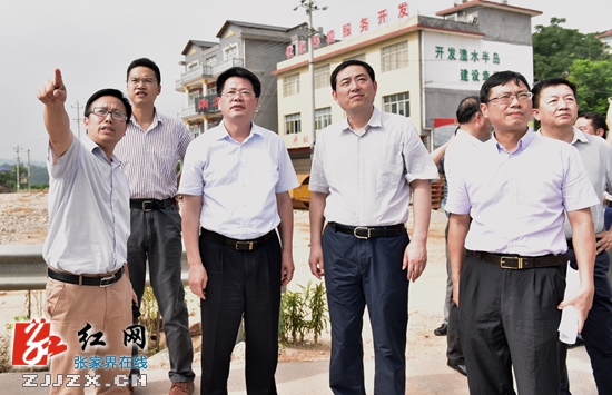 张家界市全力推进重点工程项目建设