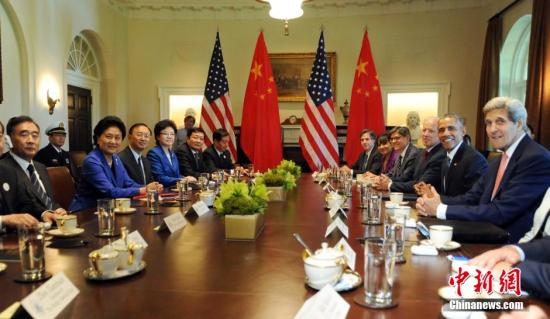 中美对话与磋商达成300项成果双方不避分歧