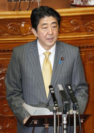 安倍就自民党压制言论事件道歉称应负最终责任