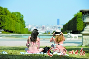 非洲热浪来袭欧洲多国“热爆表”苦不堪言(图)