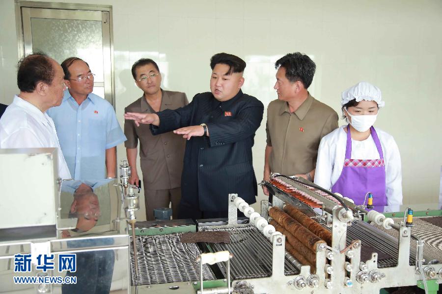 （国际）（1）金正恩视察平壤大庆紫菜加工厂