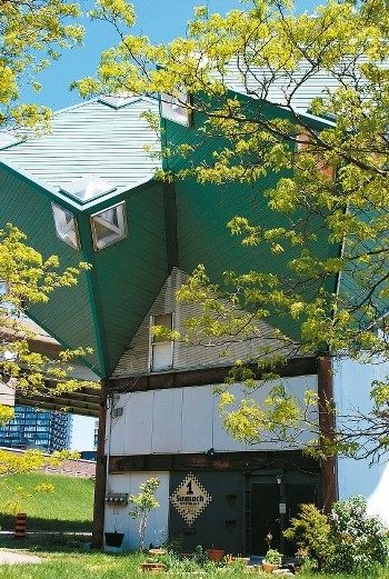 奇形怪状的房子：加国“方块屋”夏天不用开空调