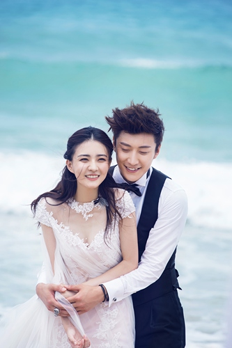 慌张夫妇婚纱照
