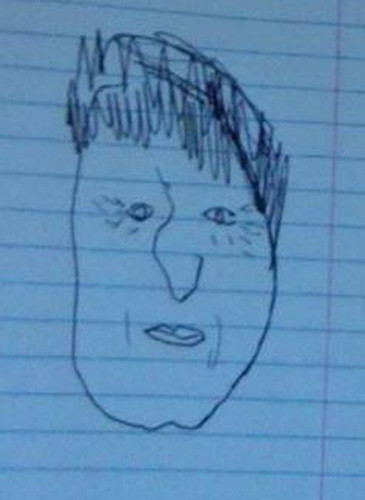 美国妇女怀孕忘记孩子生父竟用手绘图寻人（图）