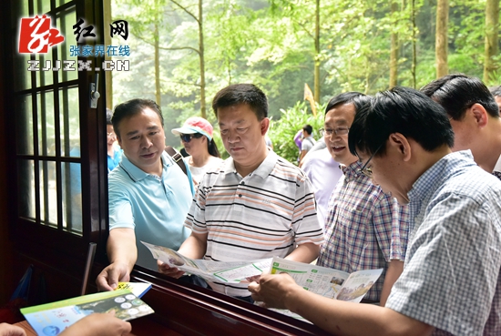 程丹峰督查张家界景区管理和夏秋季旅游市场营销工作