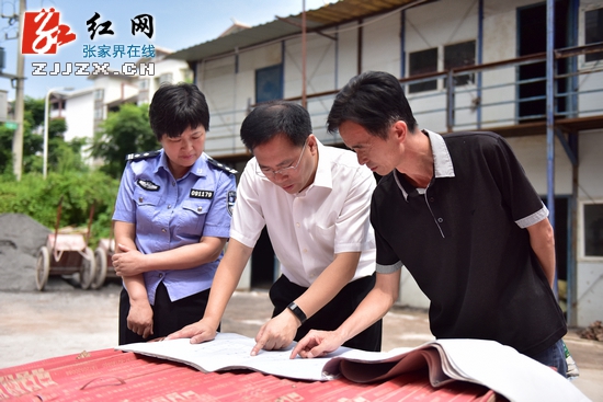 胡志文调研政法系统重点工程建设情况