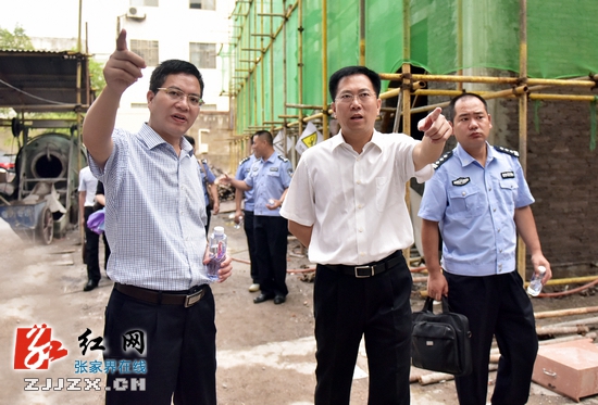 胡志文调研政法系统重点工程建设情况