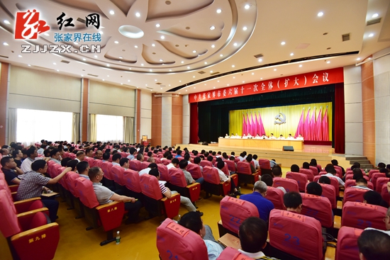 中共张家界市委六届十一次全体（扩大）会议召开