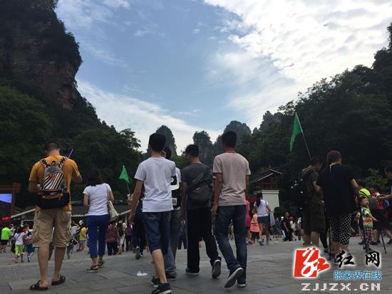 武陵源避暑游“火热” 远超去年同期