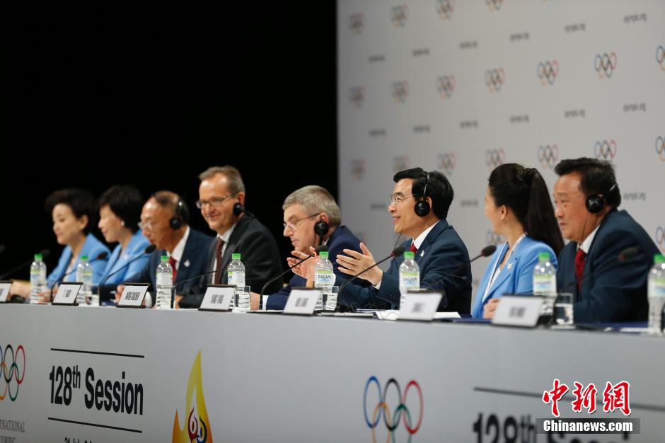 国际奥委会与2022年冬奥会举办城市举行联合