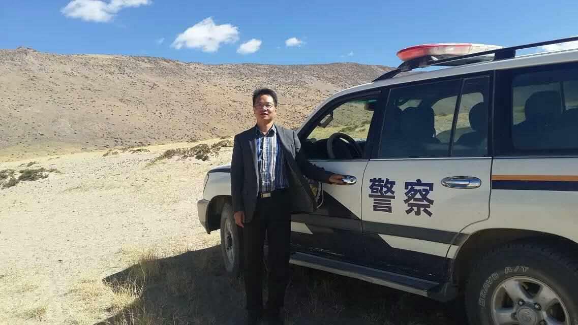工作中的李显辉。李显辉供图