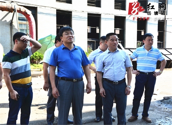 国家环保部调研竹埠港重金属污染治理工作