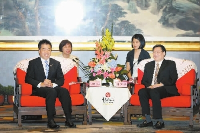 8月10日,省委副书记、省长杜家毫在长沙会见日本滋贺县知事三日月大造一行。