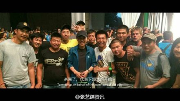 剧组《长城》杀青