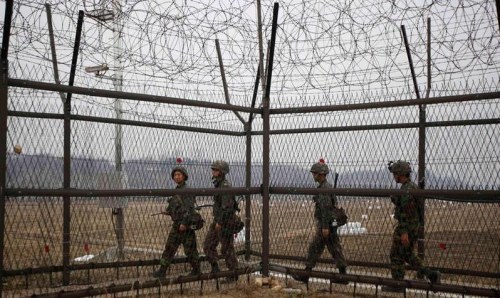 韩高强度应对韩朝非军事区埋雷启动“心理战”