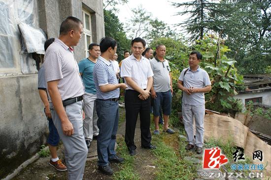 祝云武视察永定城区爱国卫生工作