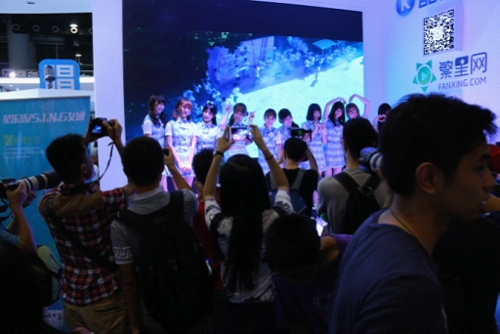 SING女团青春活力登陆2015南国书香节