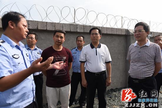 【警视窗】胡志文督导调研重点工程安全生产工作