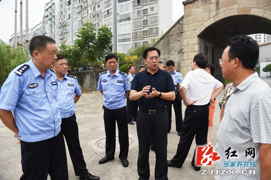 胡志文现场调研澧水大桥爆破拆除工作