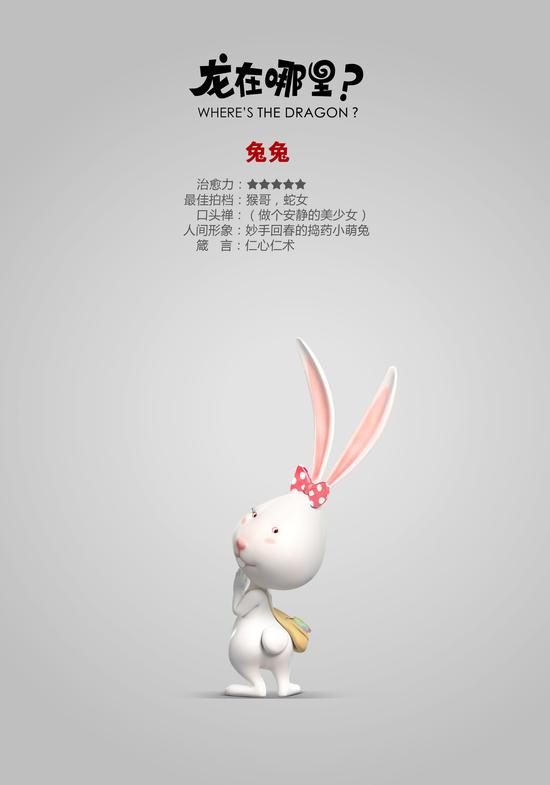 《龙在哪里？》乖乖兔海报